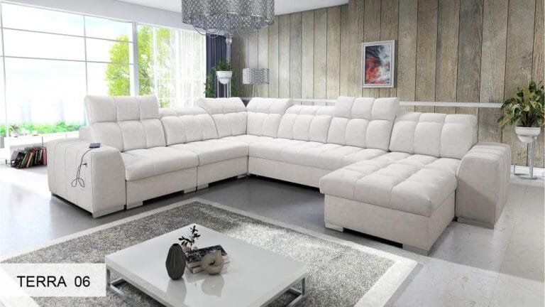 Polly VIII-Corner-Sofa-Bed- U shaped-Lava-corners-furniture-store-Dublin