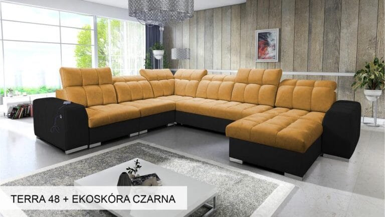 Polly VIII-Corner-Sofa-Bed- U shaped-Lava-corners-furniture-store-Dublin