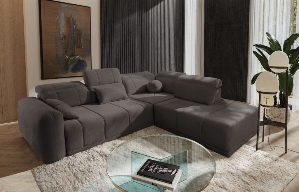 Robello VII Corner Sofa Bed from Lava Corners