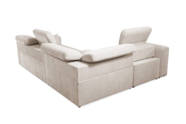 Robello II corner sofa bed with strage