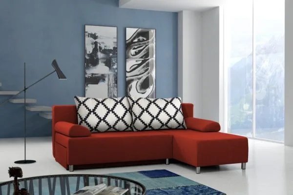 Roco Small Corner Sofa Bed - Image 6