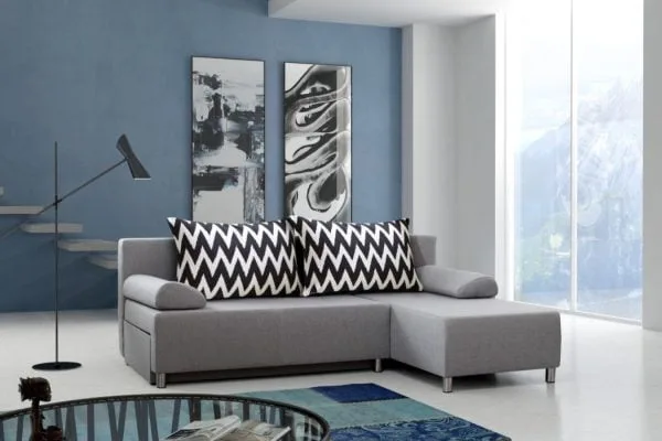 Roco Small Corner Sofa Bed - Image 7