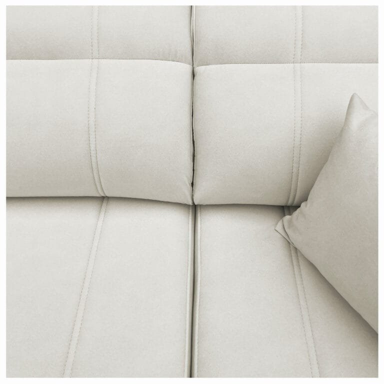 Sofa Bed Dalia in Light Cream colour from Lava Corners Furniture Store