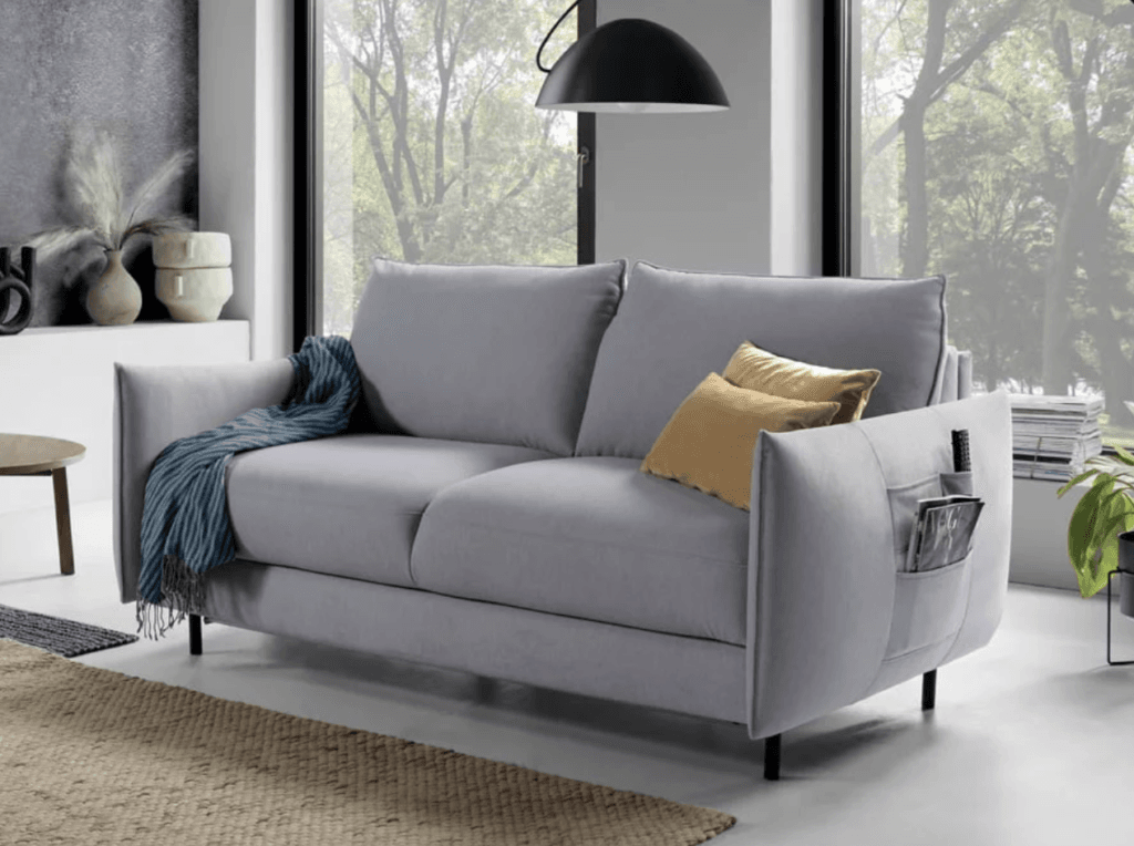 Grey colour sofa