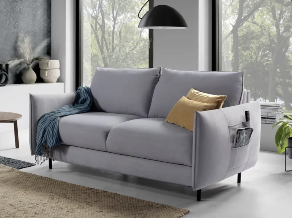 Grey colour sofa