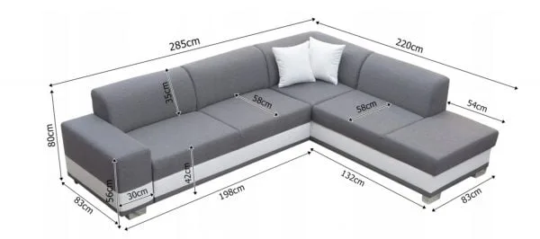 Dex II Corner Sofa Bed - Image 2