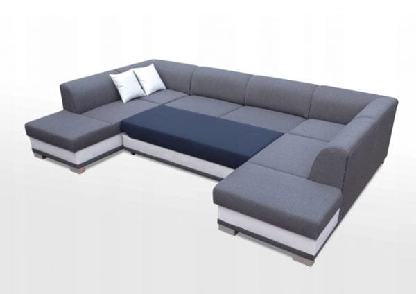 Dex U Shape Corner Sofa Bed - Image 3