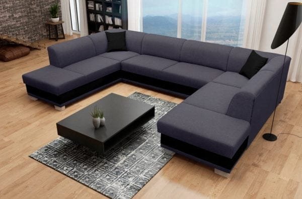 Dex U Shape Corner Sofa Bed - Image 7