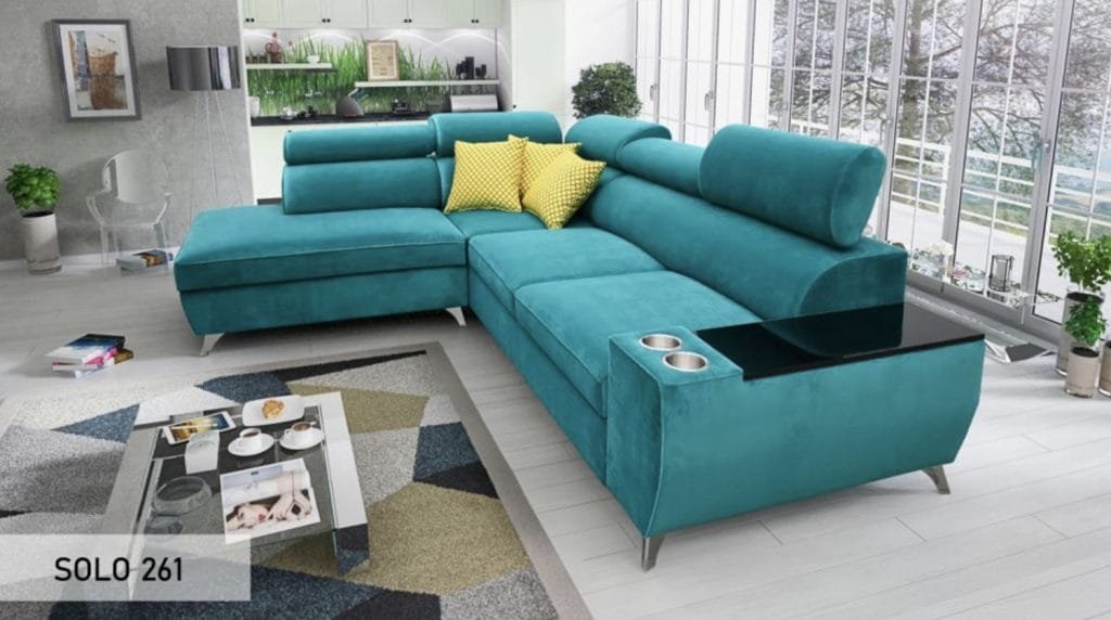 Modivo VII L Shape Sofa Bed
