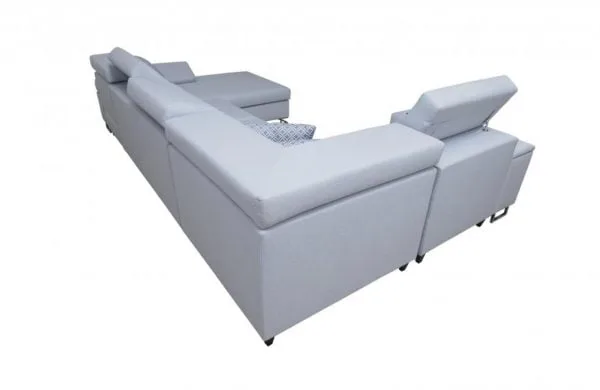 Salvador IV Mini U Shape Corner Sofa Bed - Image 5