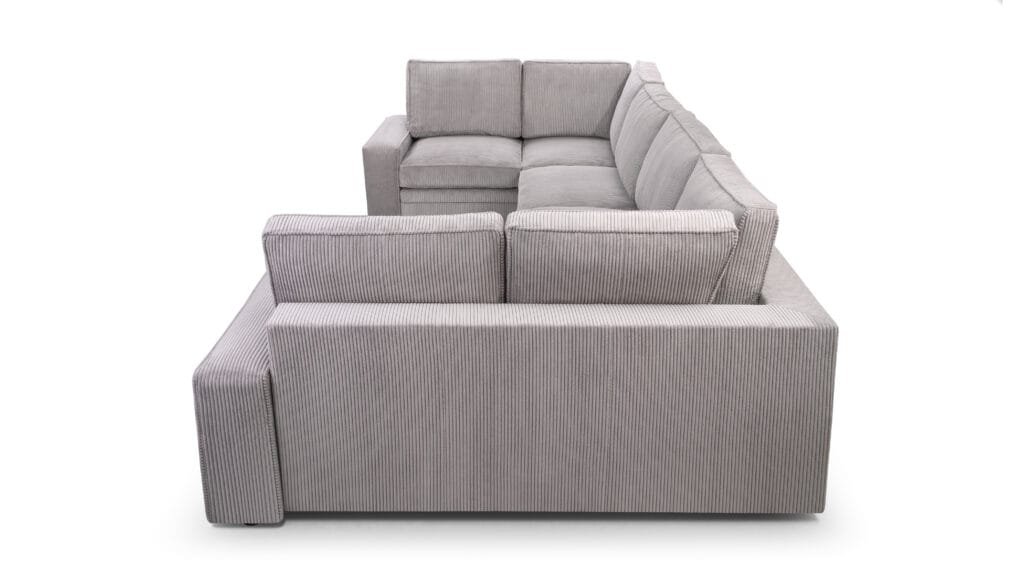 Turin U shaped corner sofa bed lava corners furniture Ireland (1)