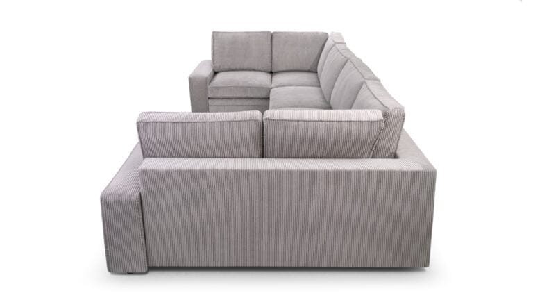 Turin U shaped corner sofa bed lava corners furniture Ireland (1)