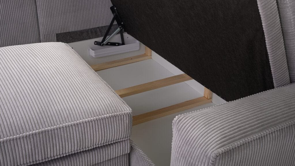 Turin U shaped corner sofa bed lava corners furniture Ireland (1)