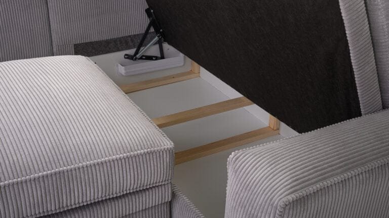Turin U shaped corner sofa bed lava corners furniture Ireland (1)