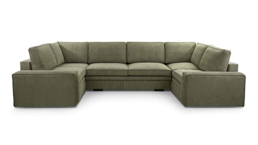 Turin U shaped corner sofa bed lava corners furniture Ireland (1)
