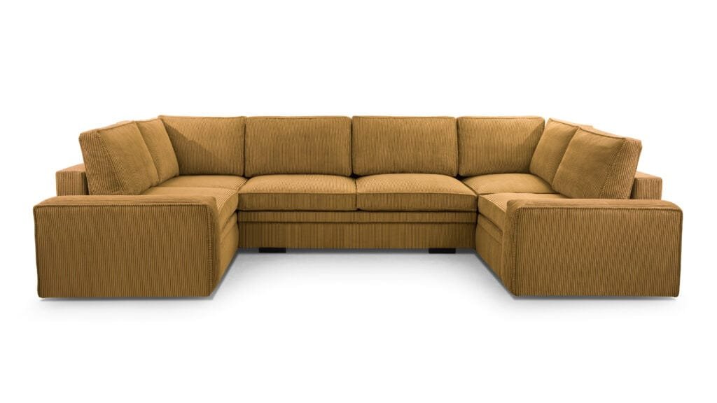 Turin U shaped corner sofa bed lava corners furniture Ireland (1)