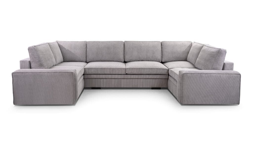 Turin U shaped corner sofa bed lava corners furniture Ireland (1)