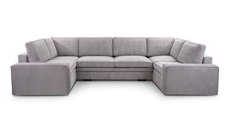 Turin U shaped corner sofa bed lava corners furniture Ireland (1)