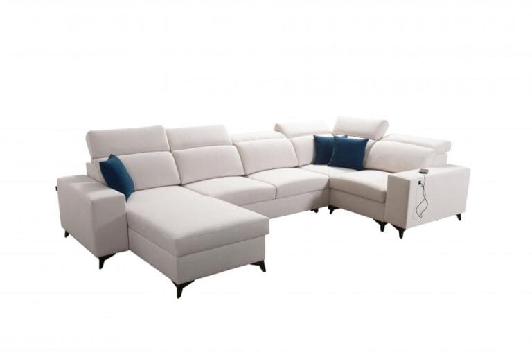 U shaped Corner Sofa Bed Bella IV Mix Lava Corners Furniture Store Galway