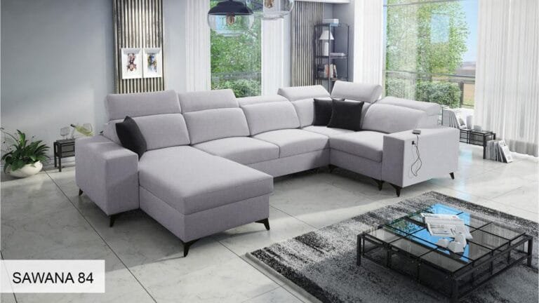 U shaped Corner Sofa Bed Bella IV Mix Lava Corners Furniture Store Galway