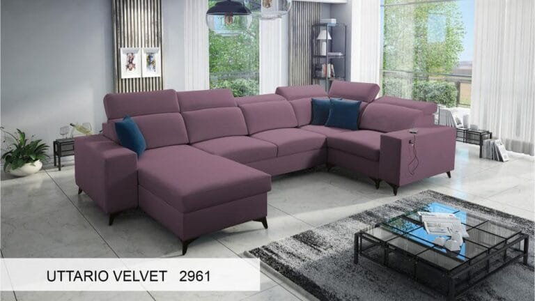 U shaped Corner Sofa Bed Bella IV Mix Lava Corners Furniture Store Galway