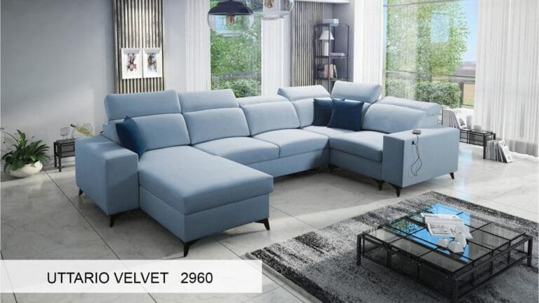 U shaped Corner Sofa Bed Bella IV Mix Lava Corners Furniture Store Galway