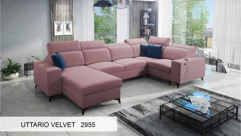 U shaped Corner Sofa Bed Bella IV Mix Lava Corners Furniture Store Galway