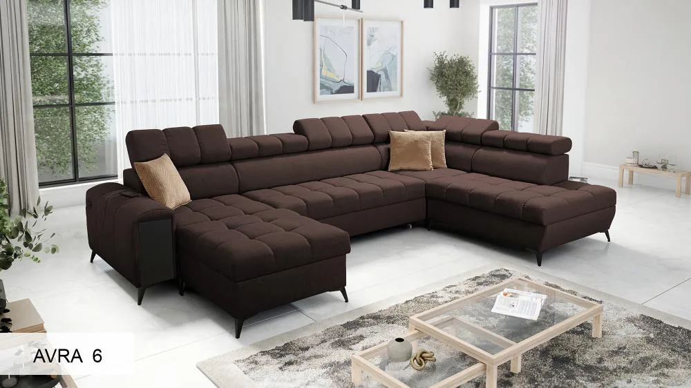 U shaped Corner sofa bed Geneva VI Lava Corners Furniture Store Ireland 12