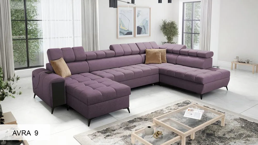U shaped Corner sofa bed Geneva VI Lava Corners Furniture Store Ireland 14