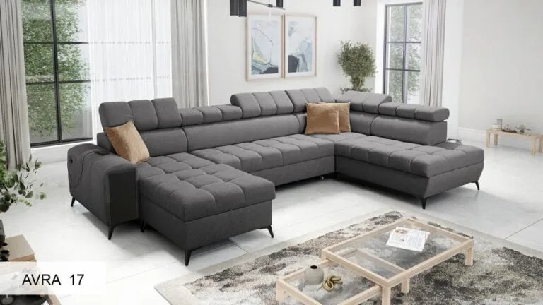 U shape Corner sofa bed Geneva VI Lava Corners Furniture Store Ireland
