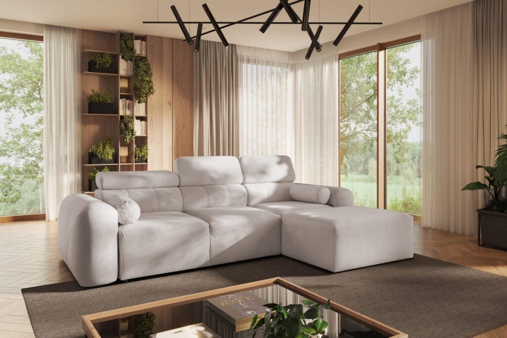 Voss Small Corner Sofa Bed from Lava Corners