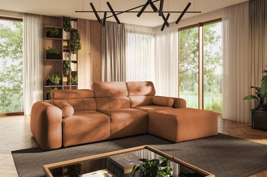 Voss Small Corner Sofa Bed from Lava Corners