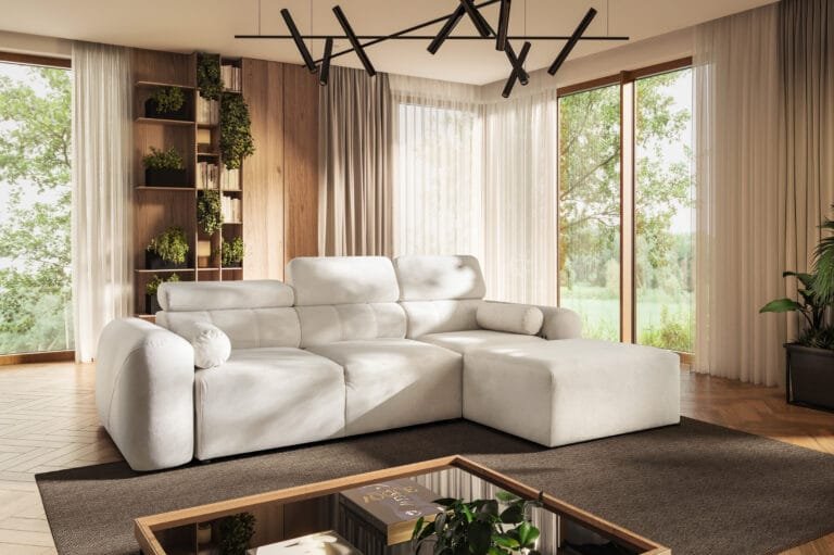 Voss Small Corner Sofa Bed from Lava Corners