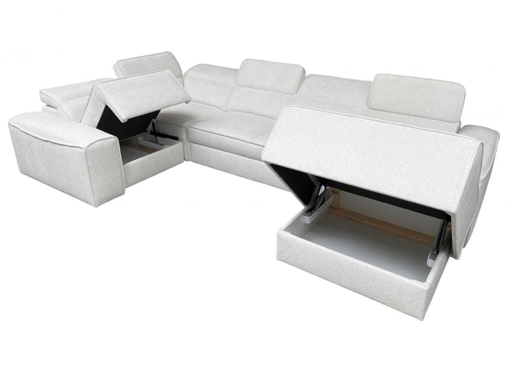 u shaped corner sofa bed Venus IV Lava corners furniture store 2